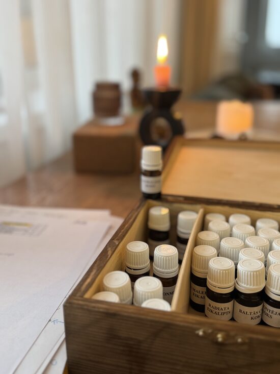 Aromtests ar Austrālijas ēteriskajām eļļām