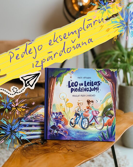 APZINĀTĪBAS ROKASGRĀMATA "Leo un Leilas piedzīvojumi, meklējot Miera zvaigznes"